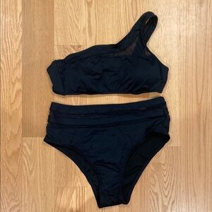 Shade & Shore Black Classic Bikini Set